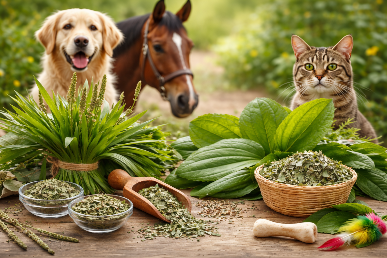 Smalle en brede weegbree voor dieren, wat zegt de wetenschap?