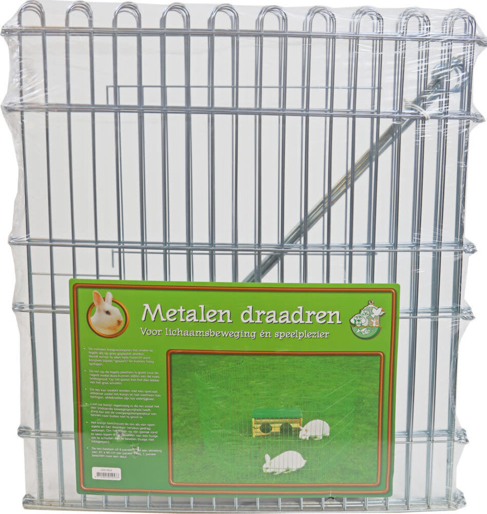 Gebr. de Boon Metalen Ren - 6 Panelen van 67x60 cm - Verzinkt