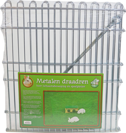Gebr. de Boon Metalen Ren - 6 Panelen van 67x60 cm - Verzinkt