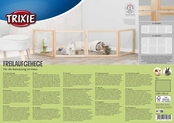 Trixie Trixie Indoor Ren - 60 x 50 cm - 4 panelen