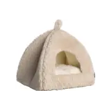 Flamingo Pluche Iglo Naya - Beige - 40x40x35 cm Flamingo Pluche Iglo Naya - Beige - 40x40x35 cm