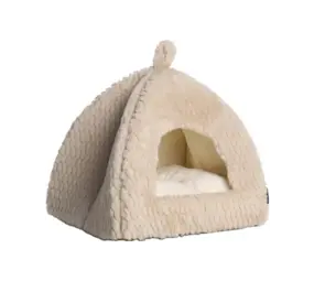 Flamingo Pluche Iglo Naya - Beige - 40x40x35 cm