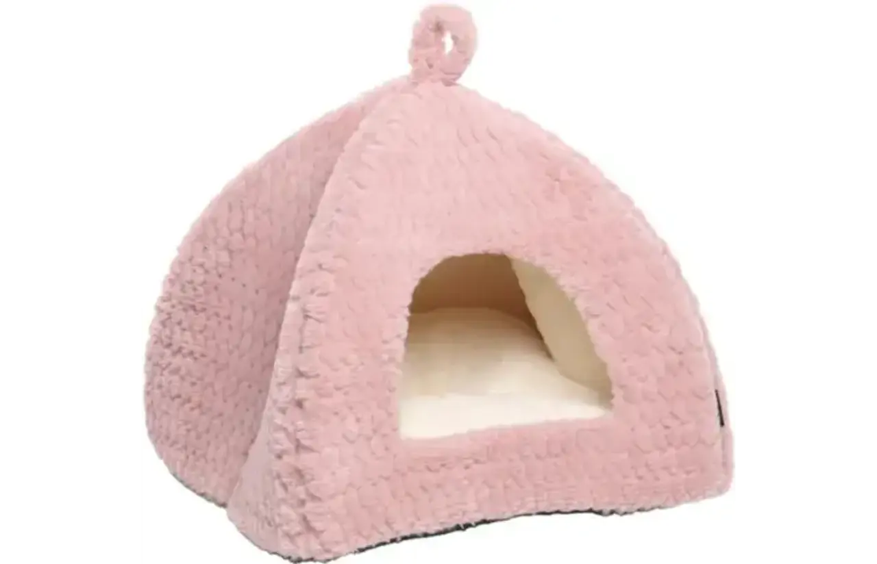 Flamingo Pluche Iglo Naya - Roze - 40x40x35 cm Flamingo Pluche Iglo Naya - Roze - 40x40x35 cm