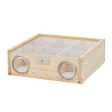 Ferplast Houten Labyrint Huis Arcade Dedalus - 27,4 x 25,9 x 8,8 cm