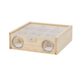 Ferplast Houten Labyrint Huis Arcade Dedalus - 27,4 x 25,9 x 8,8 cm Ferplast Houten Labyrint Huis Arcade Dedalus - 27,4 x 25,9 x 8,8 cm