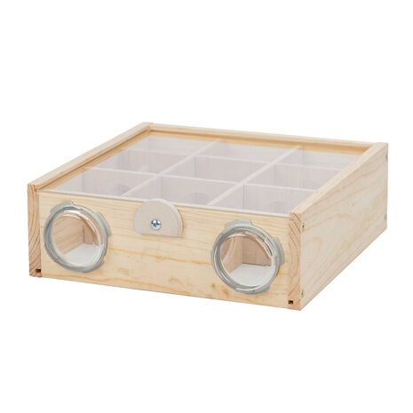 Ferplast Houten Labyrint Huis Arcade Dedalus - 27,4 x 25,9 x 8,8 cm Ferplast Houten Labyrint Huis Arcade Dedalus - 27,4 x 25,9 x 8,8 cm