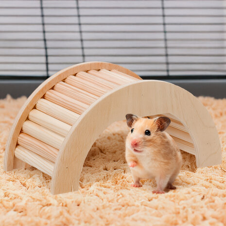 Ferplast Houten Brug Arcade Arch - 18 x 9 x 9 cm Ferplast Houten Brug Arcade Arch - 18 x 9 x 9 cm