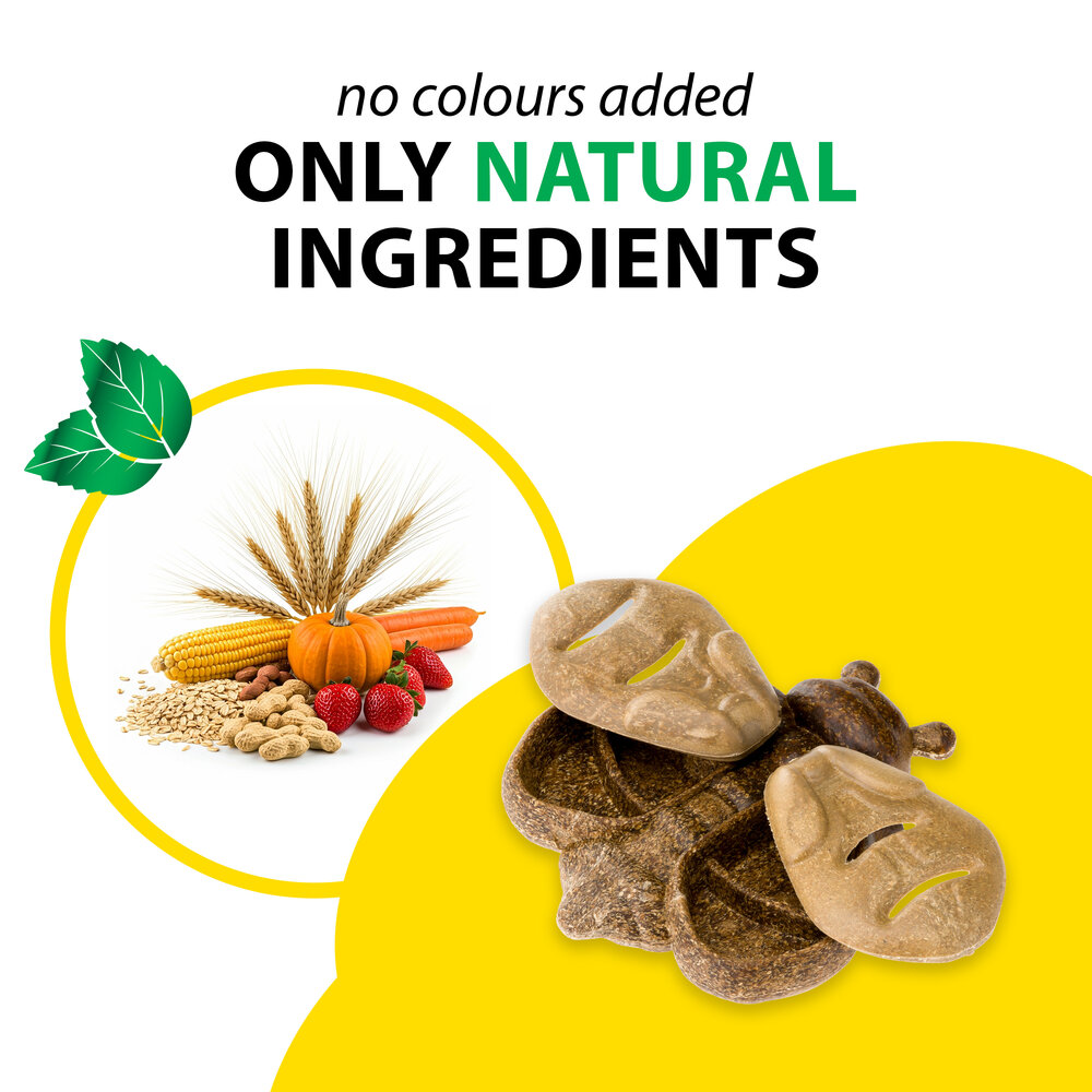 Ferplast Eetbare Bij - Denkspel - 12,5 x 11,5 x 3,2 cm - Veggie Bites Bee Ferplast Eetbare Bij - Denkspel - 12,5 x 11,5 x 3,2 cm - Veggie Bites Bee