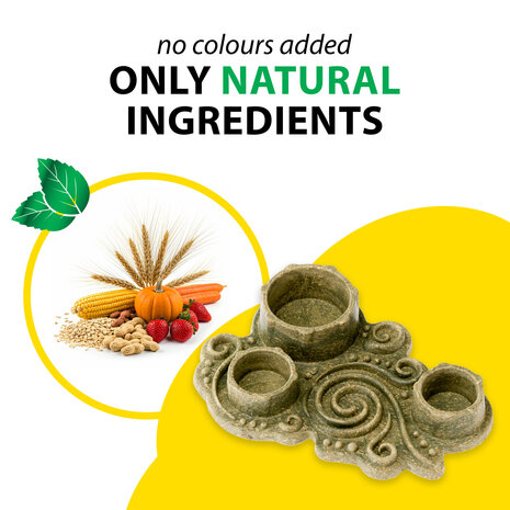 Ferplast Eetbare Voerbak - 20 x 14 x 3,5 cm - Veggie Bites Bowl Ferplast Eetbare Voerbak - 20 x 14 x 3,5 cm - Veggie Bites Bowl