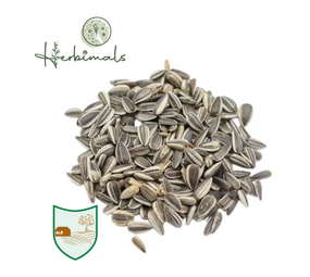 Herbimals Herbimals Zonnebloempit - ongepeld - gestreept