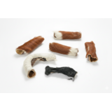 Bark-Bite Bark-Bite Runderhuid met vacht - 1 kilo