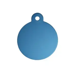 Hondenpenning Turquoise