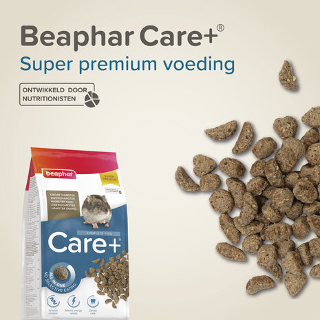 Beaphar Beaphar Care+ Dwerghamster - 500 gram