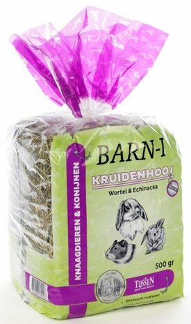 BARN-i Barn-i Kruidenhooi - Wortel en Echinacea - 500 gram BARN-i Barn-i Kruidenhooi - Wortel en Echinacea - 500 gram