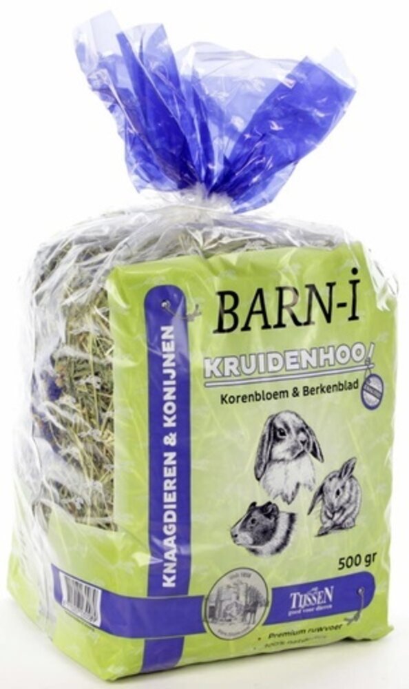 BARN-i Barn-i Kruidenhooi - Korenbloem en Berkenblad - 500 gram