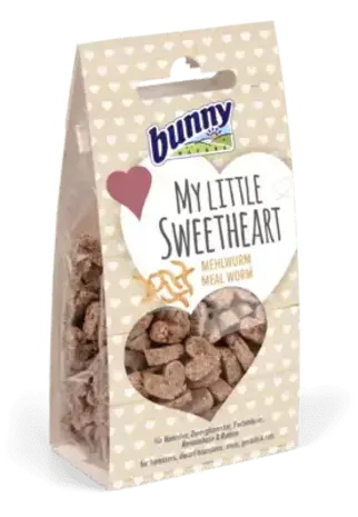Bunny Nature Bunny Nature Snack - My Little Sweetheart - Meelworm - 30 gram