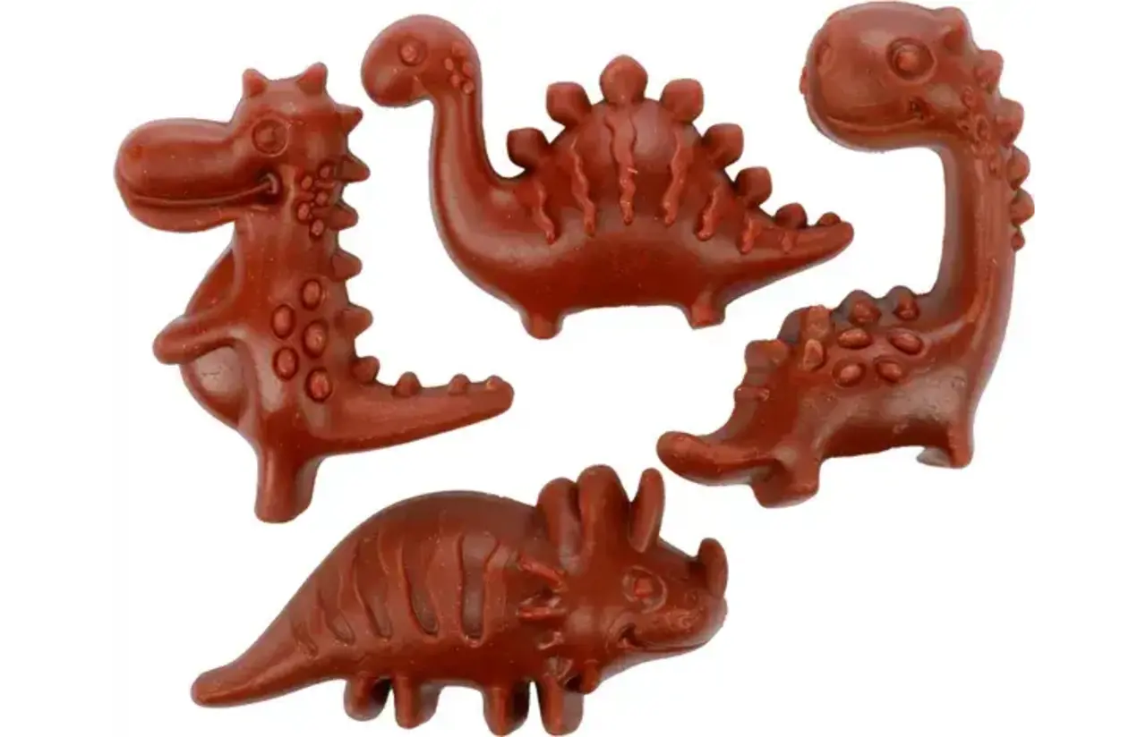 Flamingo Veggie Snacks met Aardbei - DINO - 120 gram Flamingo Veggie Snacks met Aardbei - DINO - 120 gram