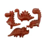 Flamingo Veggie Snacks met Aardbei - DINO - 120 gram