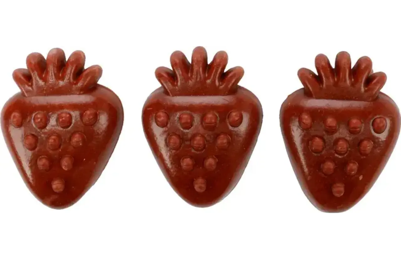 Flamingo Veggie Snacks Aardbei Vorm - 120 gram