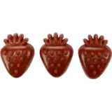 Flamingo Veggie Snacks Aardbei Vorm - 120 gram