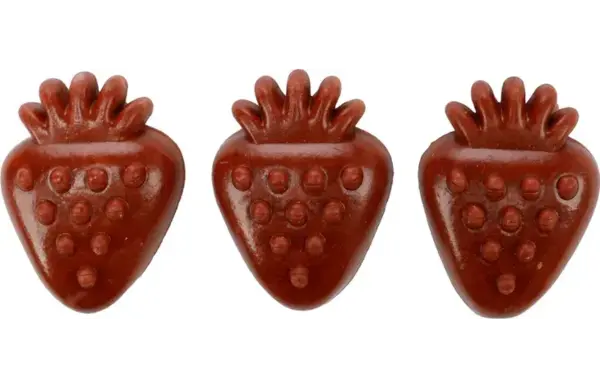 Flamingo Veggie Snacks Aardbei Vorm - 120 gram