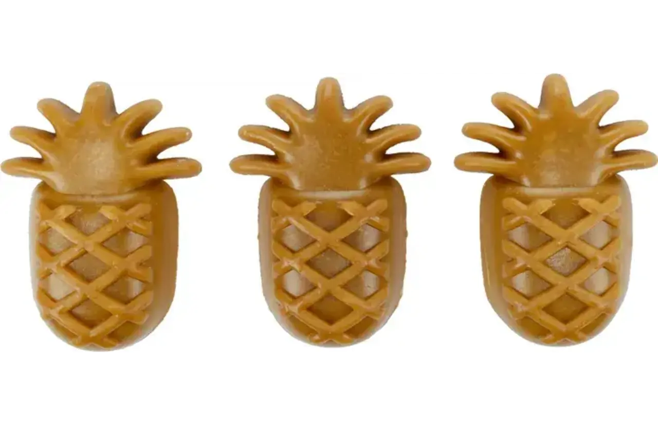 Flamingo Veggie Snacks Ananas Vorm - 120 gram