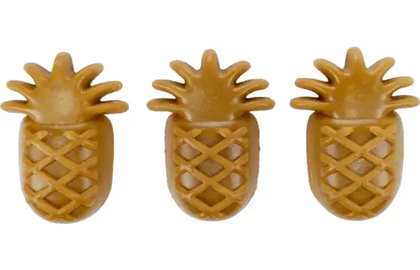 Flamingo Veggie Snacks Ananas Vorm - 120 gram