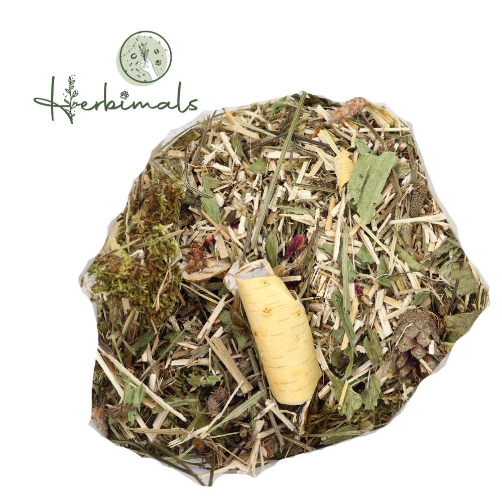 Herbimals Herbimals Avontuur! Bos Bodemstrooimix - konijnen en knaagdieren - 1 kilo