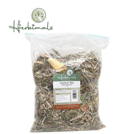 Herbimals Herbimals Avontuur! Bos Bodemstrooimix - konijnen en knaagdieren - 1 kilo