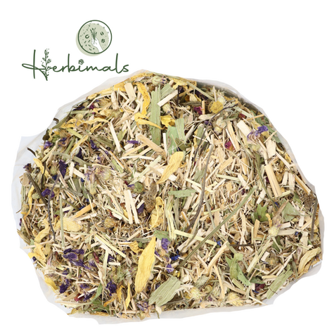 Herbimals Herbimals Avontuur! Kleur Bodemstrooimix - konijnen en knaagdieren - 1 kilo