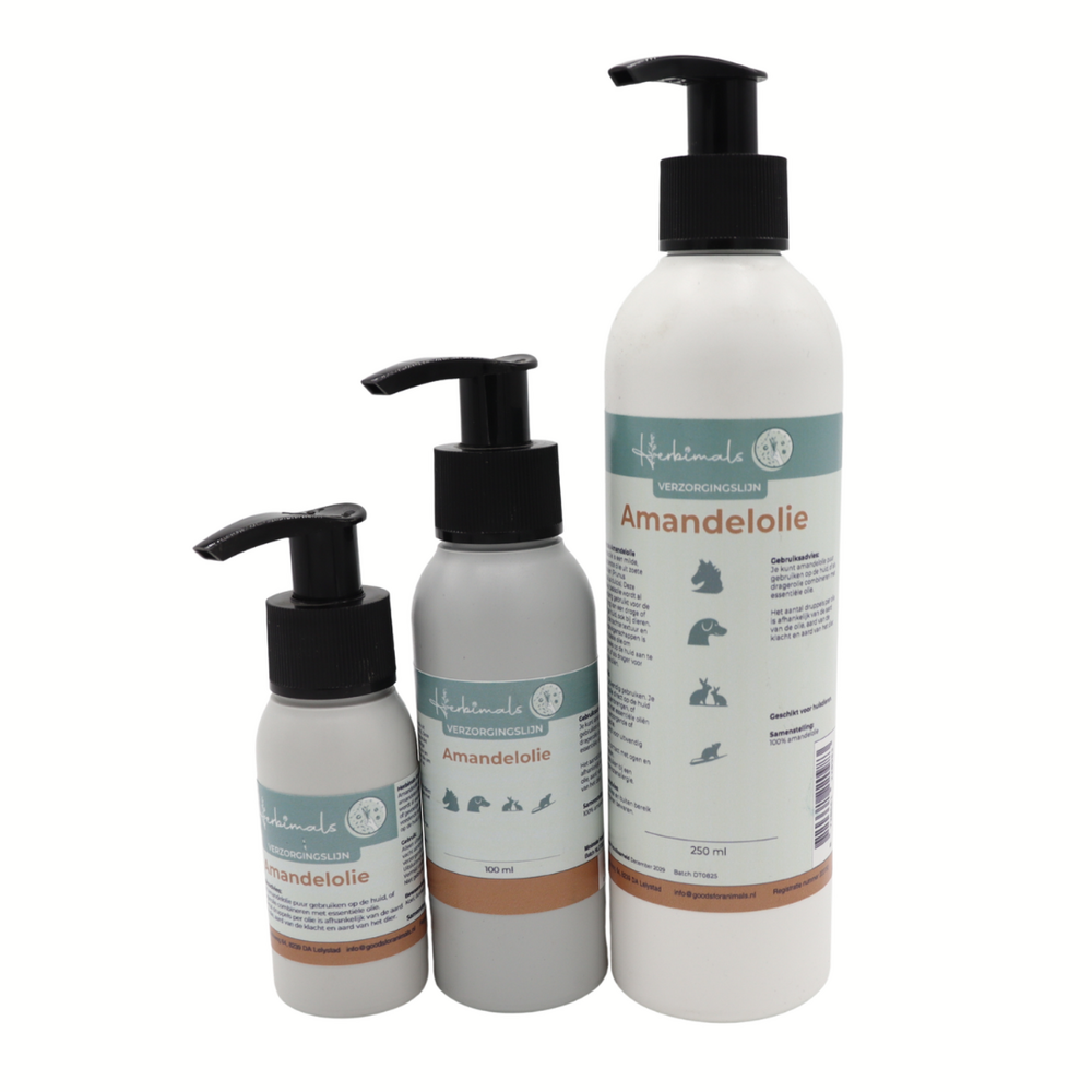 Herbimals Herbimals Amandelolie - Koudgeperst