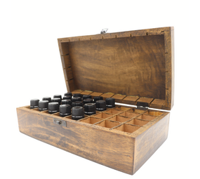 Herbimals Essentiële olie test set - in houten kist - 20x tester 1,5 ml