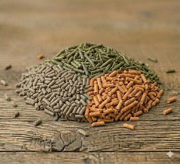 Pure pellets voor dieren