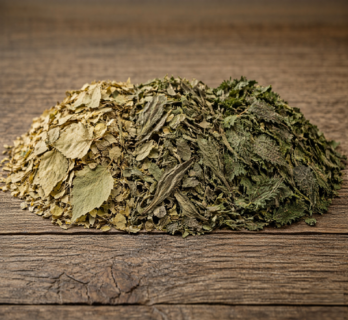 Gedroogde bladeren voor dieren