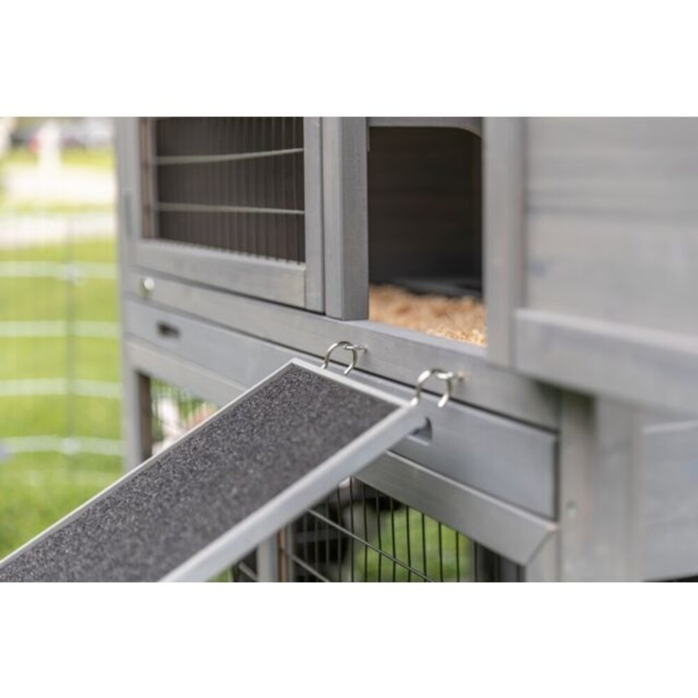 Trixie Trixie Loopplank - Houten ladder - Helling - 20x50 cm - Zwart