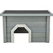 Trixie Natura Houten Schuilhuis - Grenenhout - Grijs met Wit - 50x30x37 cm