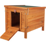 Trixie Natura Houten Schuilhuis - Grenenhout - 42x43x51 cm - Bruin Trixie Natura Houten Schuilhuis - Grenenhout - 42x43x51 cm - Bruin