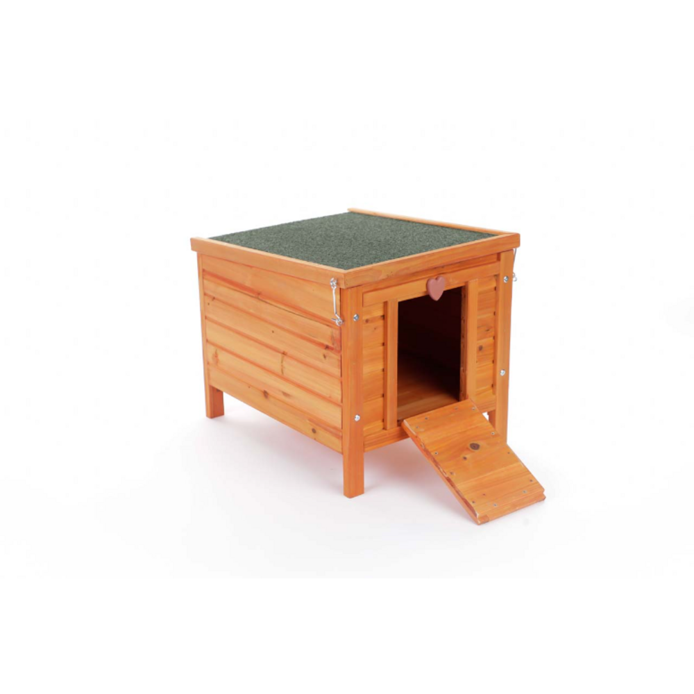 Trixie Natura Houten Schuilhuis - Grenenhout - 42x43x51 cm - Bruin