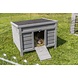 Trixie Houten Schuilhuis voor buiten - Grenenhout - 60x47x50 cm - Grijs