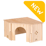 Ferplast Ferplast Houten Huis - SIN CORNER LARGE  - 38x38xh24cm