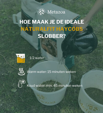 Metazoa Metazoa NaturalFit HayCobs - 15 kilo