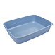 Ferplast Toiletbak Nip 30 - Open - 64.5 x 49.5 x 14.5 cm - Blauw