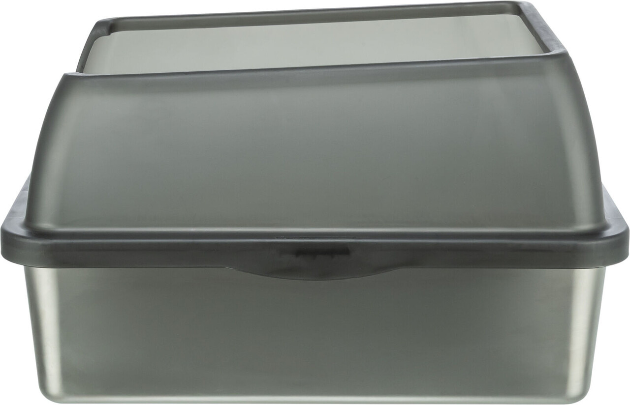 Rabbitat RVS Toiletbak met rand - 40 x 29 x 52 cm