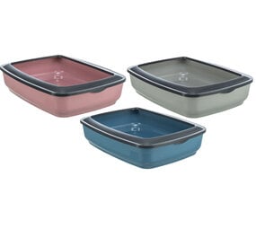 Trixie Toiletbak Brisko - Open, met rand - 38x12x50 cm - verschillende kleuren