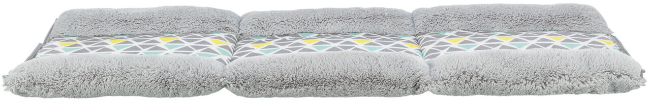 Trixie Schuilplaats Sunny Pluche - 44x33x40 cm - Grijs met print Trixie Schuilplaats Sunny Pluche - 44x33x40 cm - Grijs met print