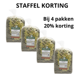 Herbimals Herbimals Zomerveld - 600 gram - Premium hooi met kruiden Herbimals Herbimals Zomerveld - 600 gram - Premium hooi met kruiden