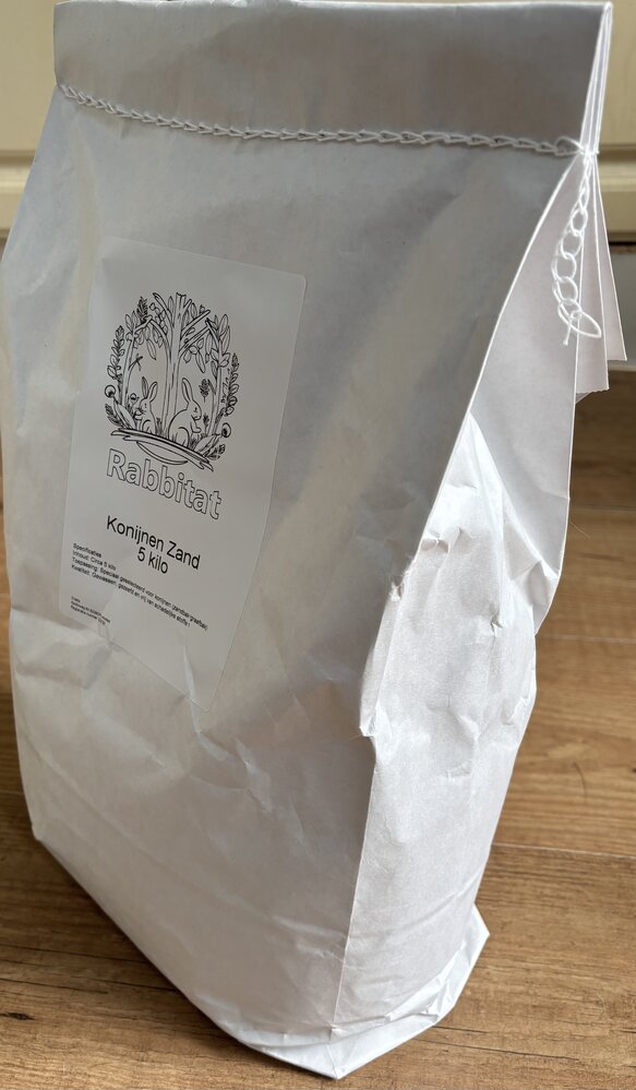 Rabbitat Rabbitat Konijnen Zand - Graafzand - 5 kilo