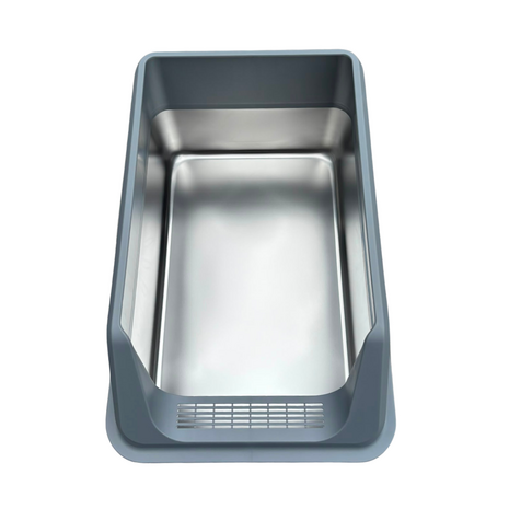 Rabbitat RVS Toiletbak met rand - 60 x 40 x 30 cm Rabbitat RVS Toiletbak met rand - 60 x 40 x 30 cm