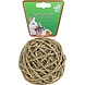Gebr. de Boon Boon Zeegras Bal met Bel - Natural Sea grass Fun Ball - 14 cm - voor konijnen en knaagdieren Gebr. de Boon Boon Zeegras Bal met Bel - Natural Sea grass Fun Ball - 14 cm - voor konijnen en knaagdieren
