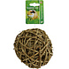 Gebr. de Boon Boon Zeegras Bal met Bel - Natural Sea grass Fun Ball - 14 cm - voor konijnen en knaagdieren Gebr. de Boon Boon Zeegras Bal met Bel - Natural Sea grass Fun Ball - 14 cm - voor konijnen en knaagdieren